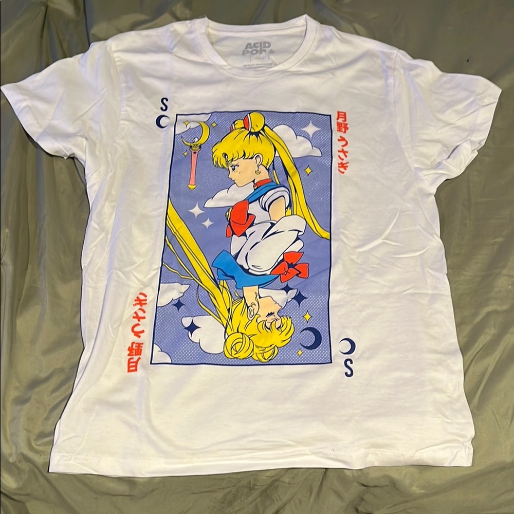 Sailor Moon Graphic T-Shirt - White